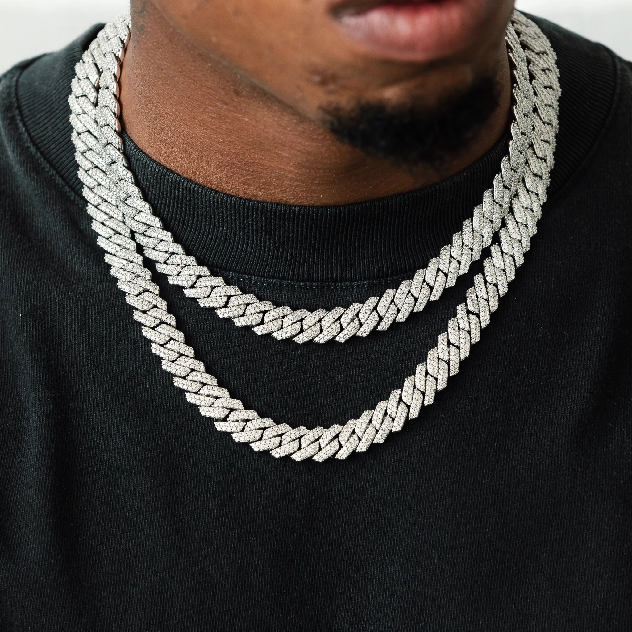 Prong Cuban Link Chain